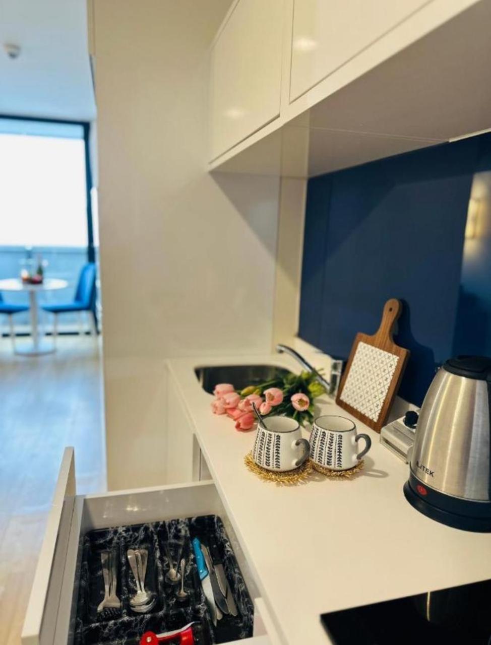 Luxury Panorama Sea View Apartment & Central Batoemi Buitenkant foto